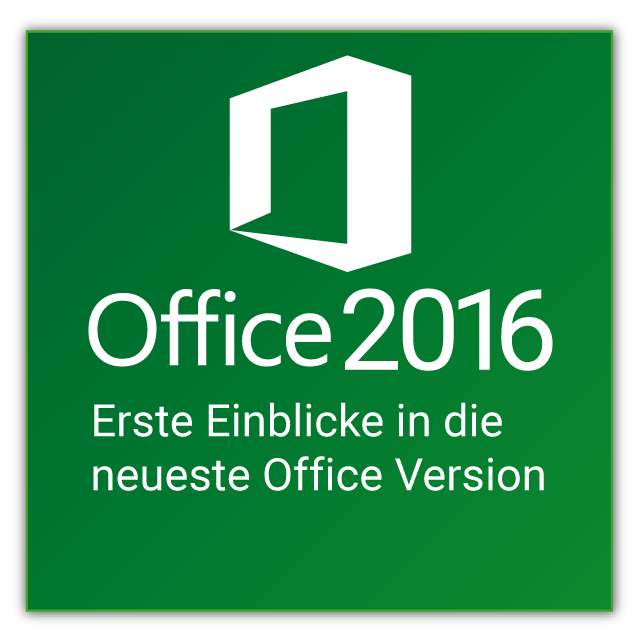 Windows 10 = Office 2016