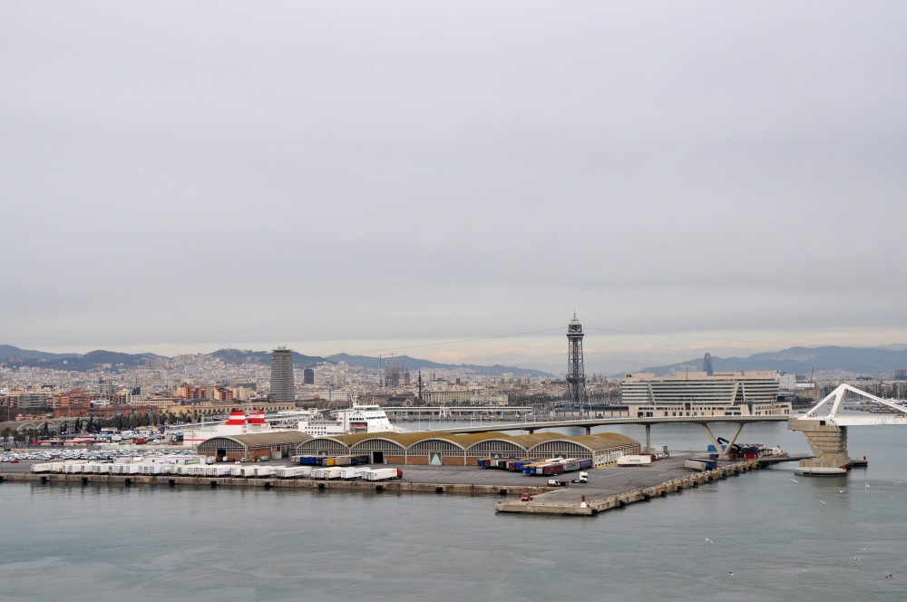 Barcelona, Hafen copyright by peter egelkraut