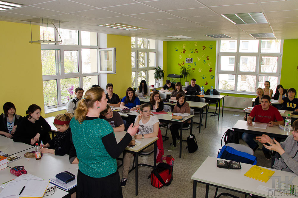 An einer der besten Mittelschulen