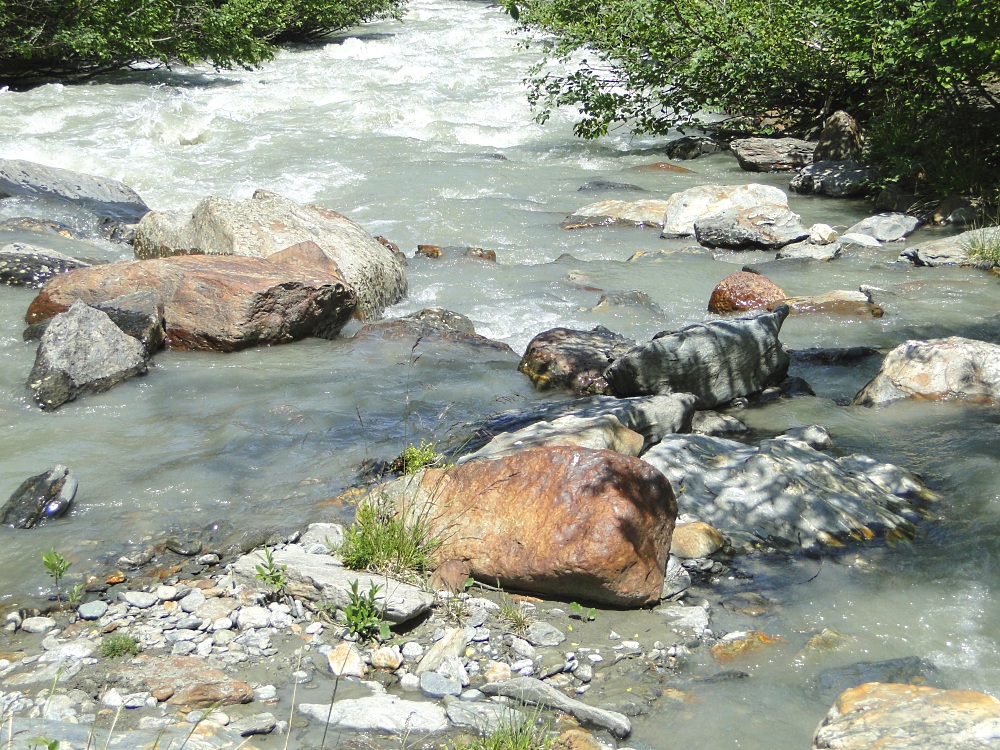 (Schäumendes) Wasser allerorten