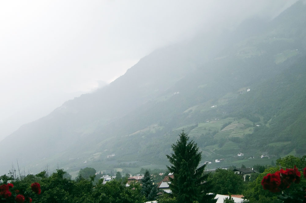Solches Wetter erlebten wir glücklicherweise selten