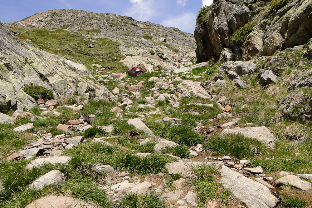 ...Geröll und Fels.