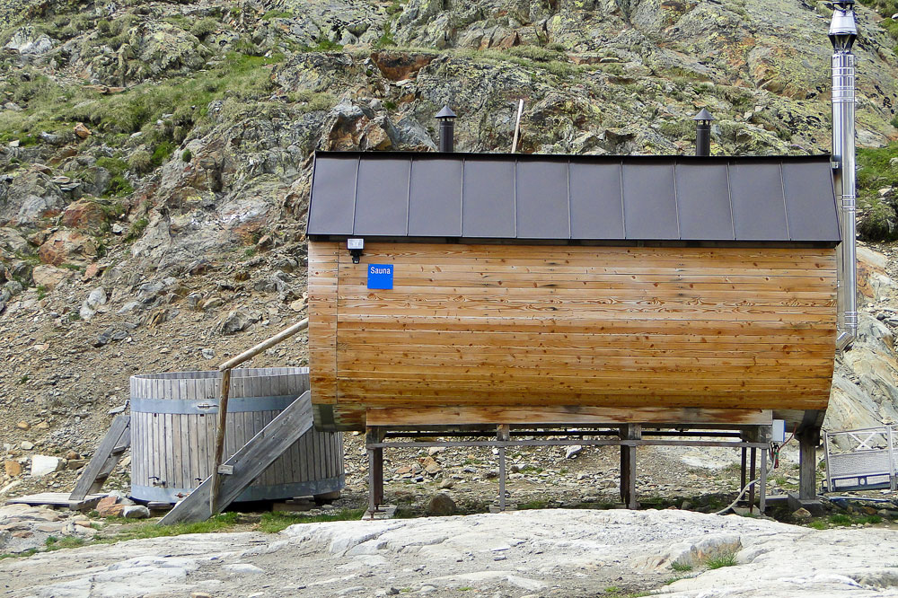 Sauna auf "italienische" Art