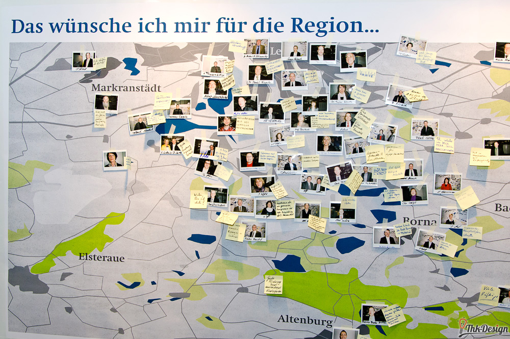 Wandzeitung der besonderen Art