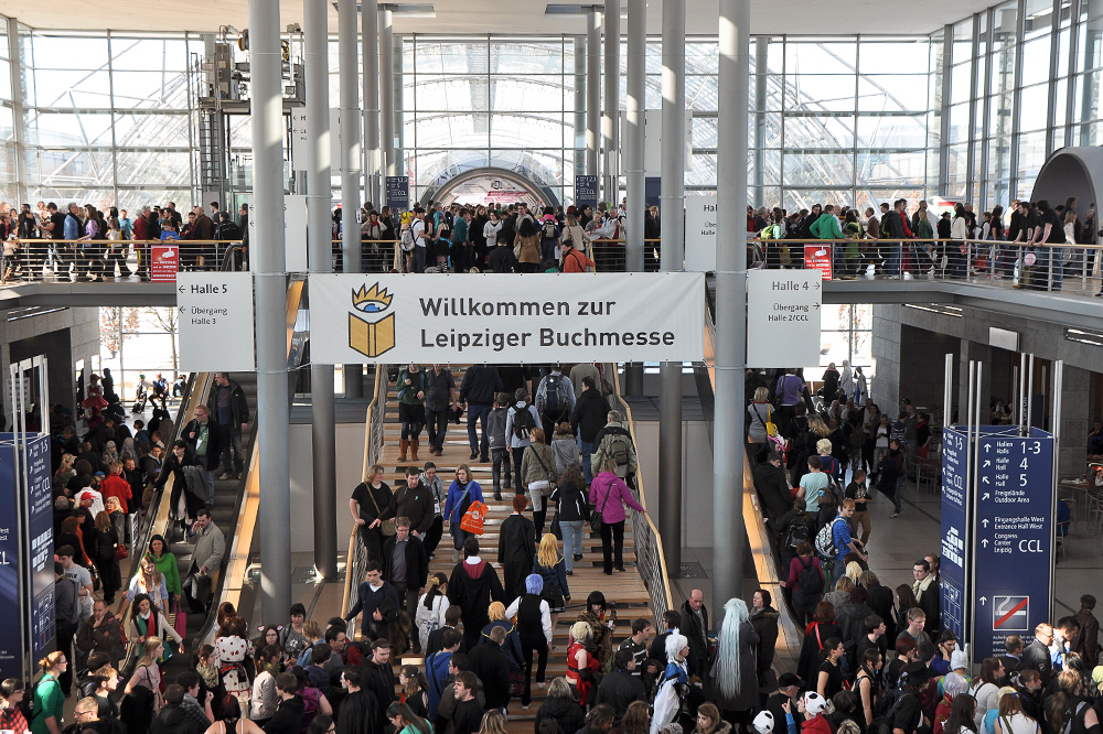 östliche Eingangszone der Messe