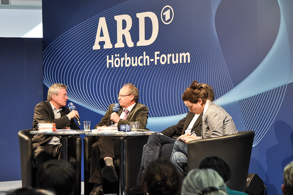 Stets gut umlagert, das Hörbuch-Forum