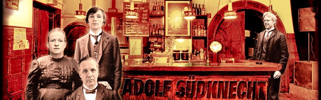 Historische Bildung am Bühnentresen