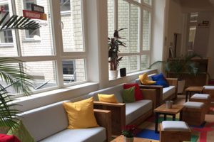 Die Leipzig School of Design präsentierte kreative Mode Empfangsbereich Google Workshop