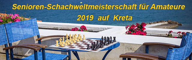 Senioren-Schachweltmeisterschaft für Amateure 2019 auf Kreta